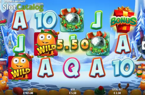 Οθόνη4. Spinions Christmas Party Κουλοχέρης