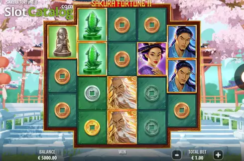 Οθόνη3. Sakura Fortune 2 Κουλοχέρης