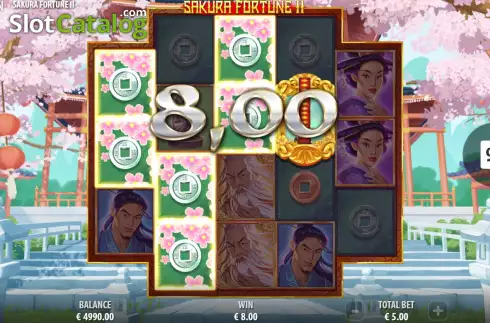 Οθόνη4. Sakura Fortune 2 Κουλοχέρης