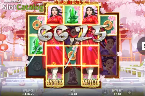 Οθόνη7. Sakura Fortune 2 Κουλοχέρης
