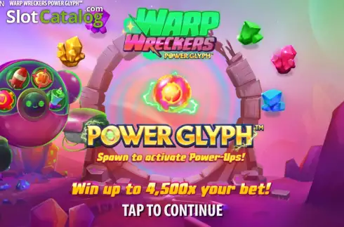 Οθόνη2. Warp Wreckers Power Glyph Κουλοχέρης