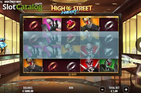 Οθόνη3. Highstreet Heist Κουλοχέρης