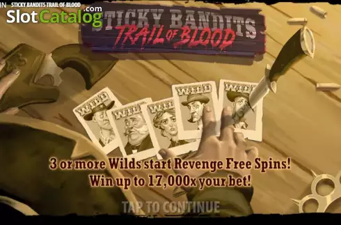 Οθόνη2. Sticky Bandits Trail of Blood Κουλοχέρης