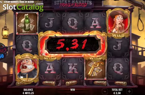 Οθόνη5. Sticky Bandits Trail of Blood Κουλοχέρης