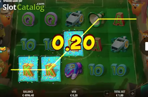 Οθόνη4. Spinions Game Day Κουλοχέρης
