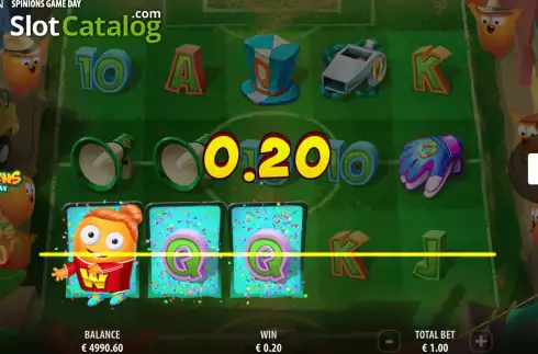 Οθόνη5. Spinions Game Day Κουλοχέρης