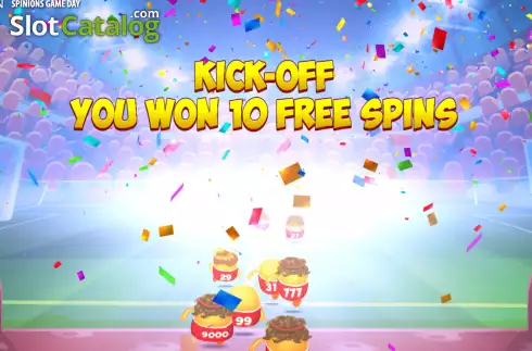 Οθόνη7. Spinions Game Day Κουλοχέρης
