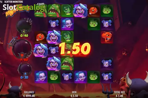 Οθόνη4. Scatter Monsters Κουλοχέρης