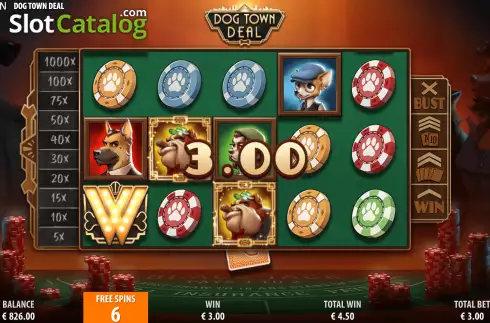 Οθόνη7. Dog Town Deal Κουλοχέρης