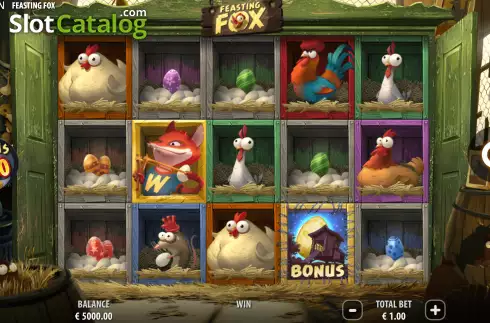 Οθόνη3. Feasting Fox Κουλοχέρης
