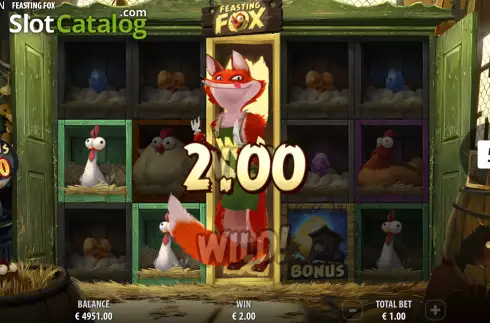Οθόνη5. Feasting Fox Κουλοχέρης