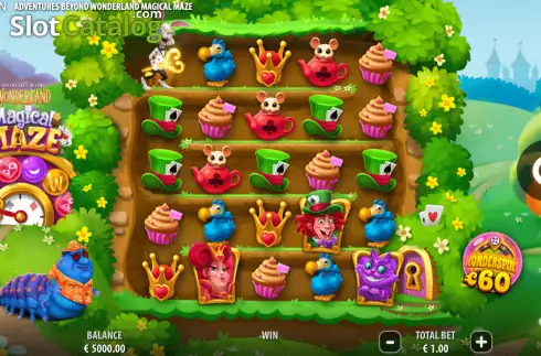 Οθόνη3. Adventures Beyond Wonderland Magical Maze Κουλοχέρης