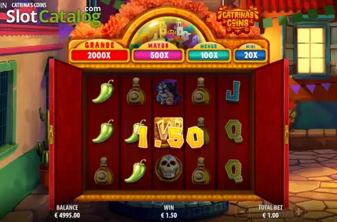 Οθόνη4. Catrina’s Coins Κουλοχέρης