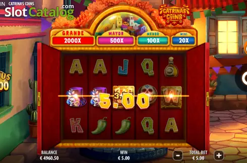Οθόνη5. Catrina’s Coins Κουλοχέρης