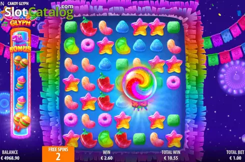 Οθόνη9. Candy Glyph Κουλοχέρης
