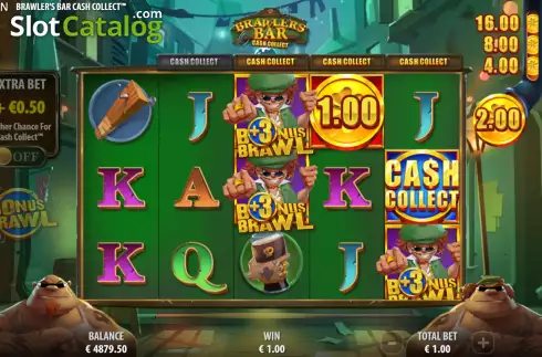 Οθόνη9. Brawlers Bar Cash Collect Κουλοχέρης