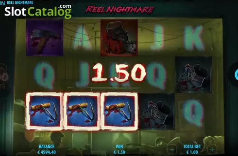 Οθόνη5. Reel Nightmare Κουλοχέρης