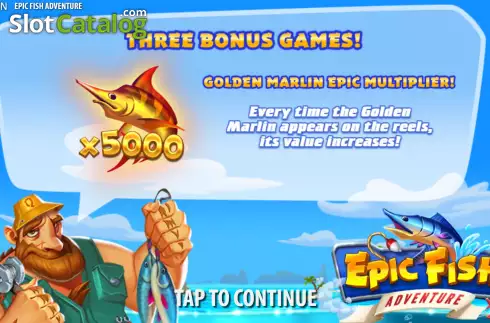 Οθόνη2. Epic Fish Adventure Κουλοχέρης