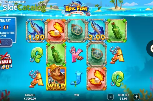 Οθόνη3. Epic Fish Adventure Κουλοχέρης