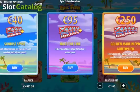 Οθόνη6. Epic Fish Adventure Κουλοχέρης