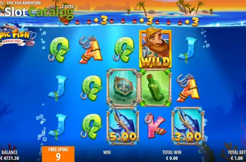 Οθόνη9. Epic Fish Adventure Κουλοχέρης