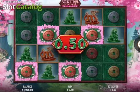 Οθόνη4. Sakura Fortune Epic Bloom Κουλοχέρης