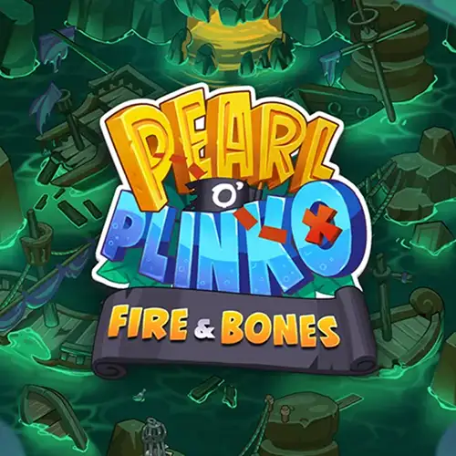 Pearl o’ Plinko – Fire & Bones Λογότυπο
