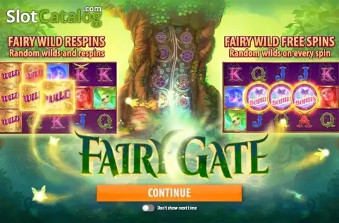 Οθόνη 1. Fairy Gate Κουλοχέρης