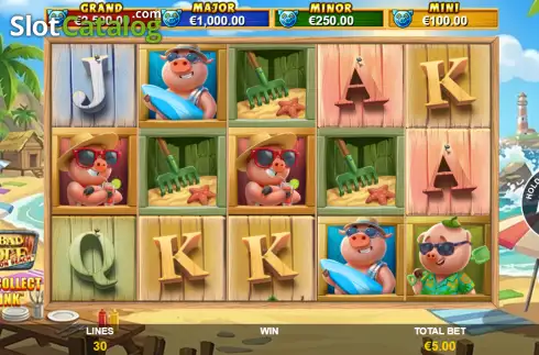 Οθόνη2. Big Bad Wolf: Cash Collect & Link – Bacon Beach Κουλοχέρης