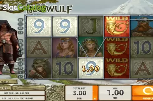 Αγριος. Beowulf (Quickspin) Κουλοχέρης