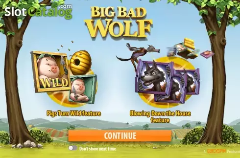 Τα χαρακτηριστικά του παιχνιδιού. Big Bad Wolf Κουλοχέρης