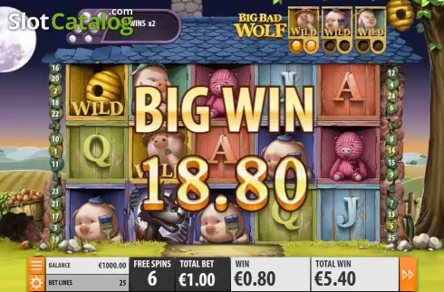Οθόνη6. Big Bad Wolf Κουλοχέρης