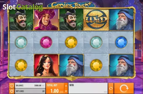 Ροδέλες. Genies Touch Κουλοχέρης