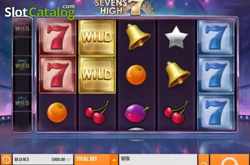 Ροδέλες. Sevens High (Quickspin) Κουλοχέρης
