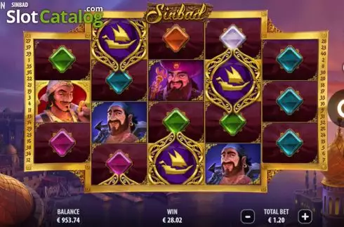 Οθόνη3. Sinbad (Quickspin) Κουλοχέρης