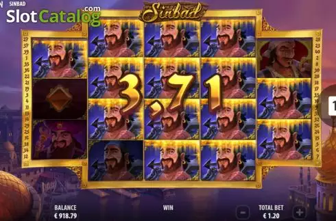 Οθόνη6. Sinbad (Quickspin) Κουλοχέρης