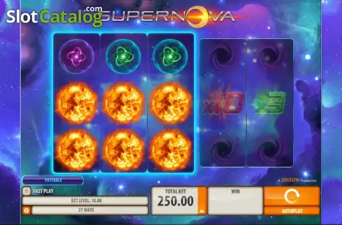 Ροδέλες. Supernova (Quickspin) Κουλοχέρης 