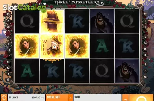Αγριος. The Three Musketeers (Quickspin) Κουλοχέρης