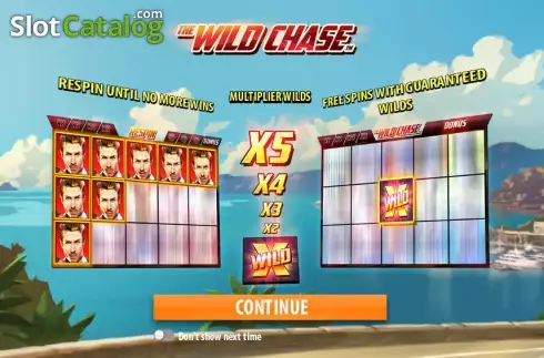 Τα χαρακτηριστικά του παιχνιδιού. The Wild Chase Κουλοχέρης