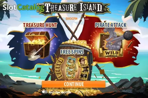 Τα χαρακτηριστικά του παιχνιδιού. Treasure Island (Quickspin) Κουλοχέρης
