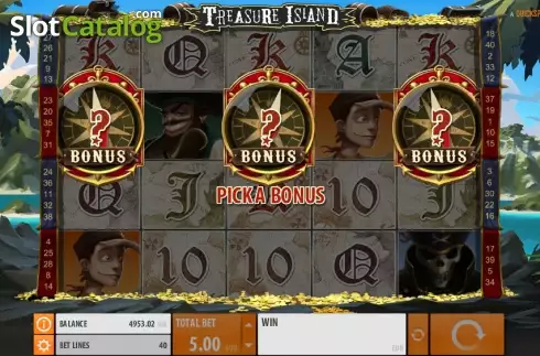 Δώρο. Treasure Island (Quickspin) Κουλοχέρης