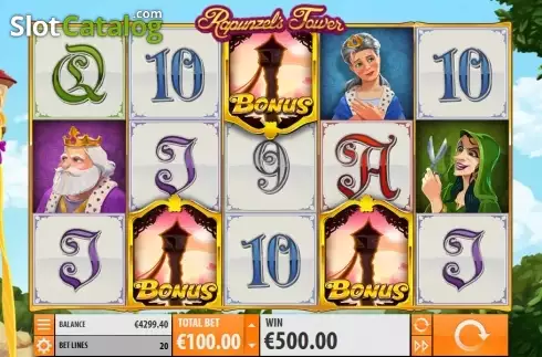 Οθόνη7. Rapunzel's Tower (New) Κουλοχέρης