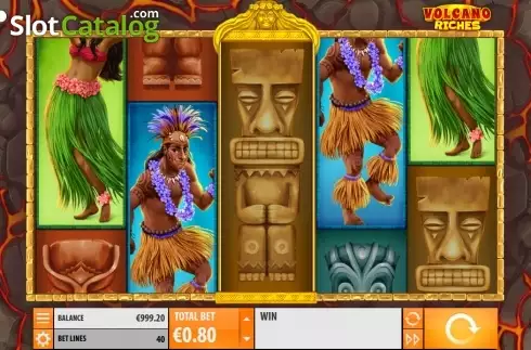 Οθόνη3. Volcano Riches Κουλοχέρης 