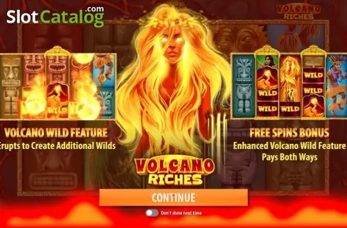 Οθόνη2. Volcano Riches Κουλοχέρης 