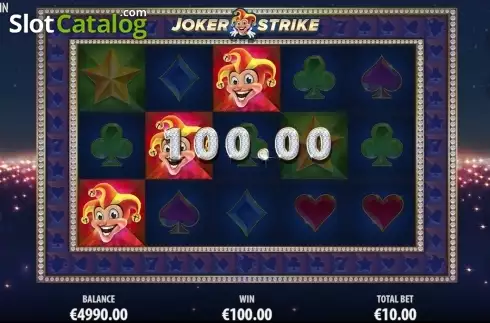 Οθόνη3. Joker Strike Κουλοχέρης