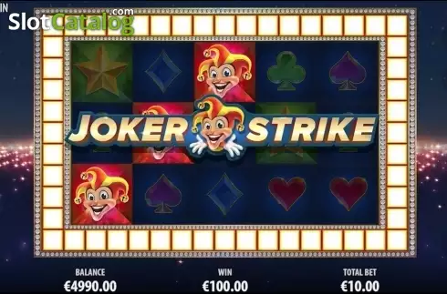 Οθόνη4. Joker Strike Κουλοχέρης