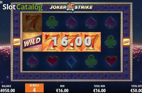 Οθόνη6. Joker Strike Κουλοχέρης