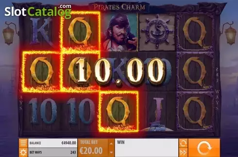 Οθόνη4. Pirates Charm Κουλοχέρης