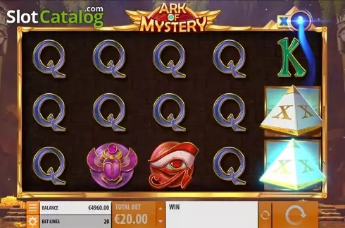 Οθόνη6. Ark Of Mystery Κουλοχέρης