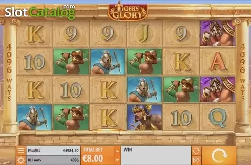 Οθόνη2. Tiger's Glory Κουλοχέρης